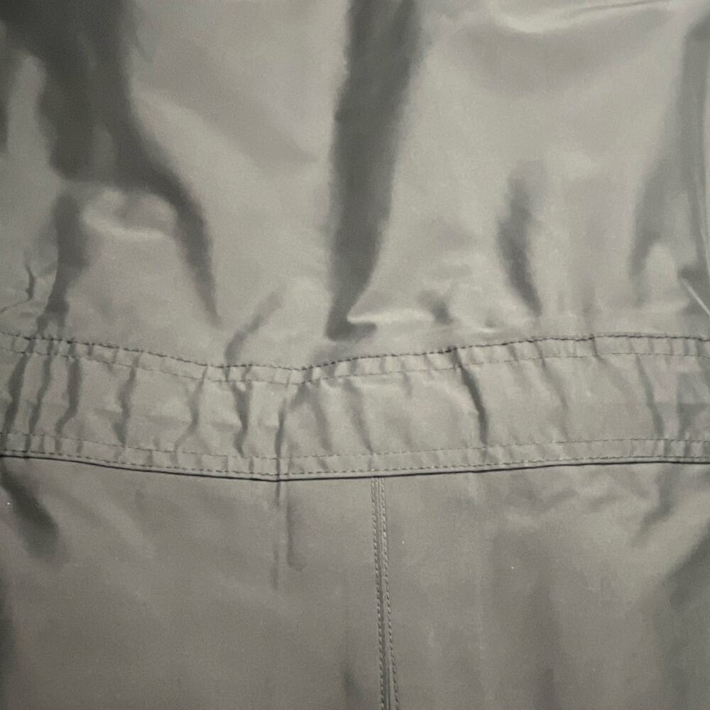 L.L.Bean H2OFF Women's Black Hooded Mid-Length Rain Coat Jacket L Regular - Picture 14 of 15